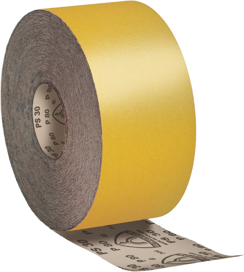 Rolle Schleifpapier 115mmx50m P280 Handschleifpapier Rollenschleifpapier Yellow 