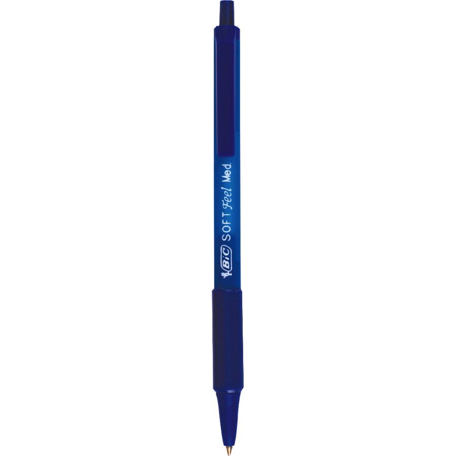 BIC Kugelschreiber SOFT Feel clic Grip 837398 0,4mm blau - Lange